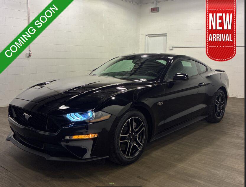 Shadow Black 2018 Ford Mustang Coupe Rear-Wheel Drive 6-Speed Manual