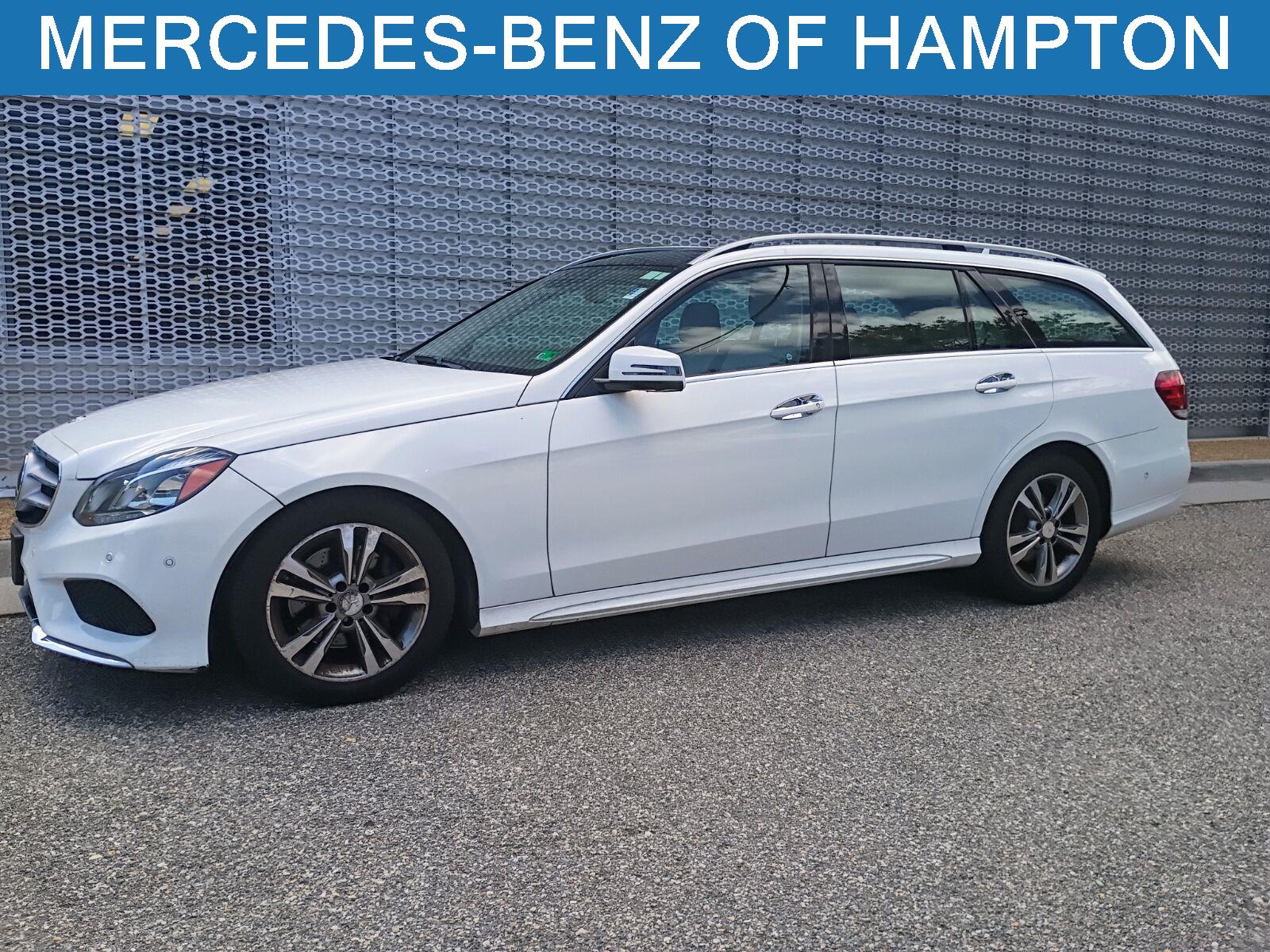 Polar White 2016 Mercedes-Benz E-Class Wagon All-Wheel Drive Automatic