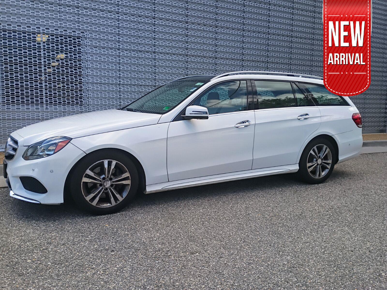 Polar White 2016 Mercedes-Benz E-Class Wagon All-Wheel Drive Automatic