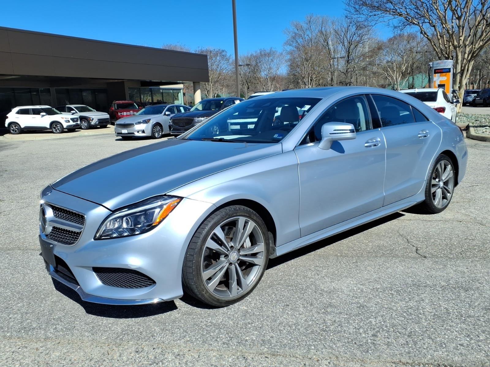 Iridium Silver Metallic 2017 Mercedes-Benz CLS 550 4MATIC Sedan All-Wheel Drive Automatic