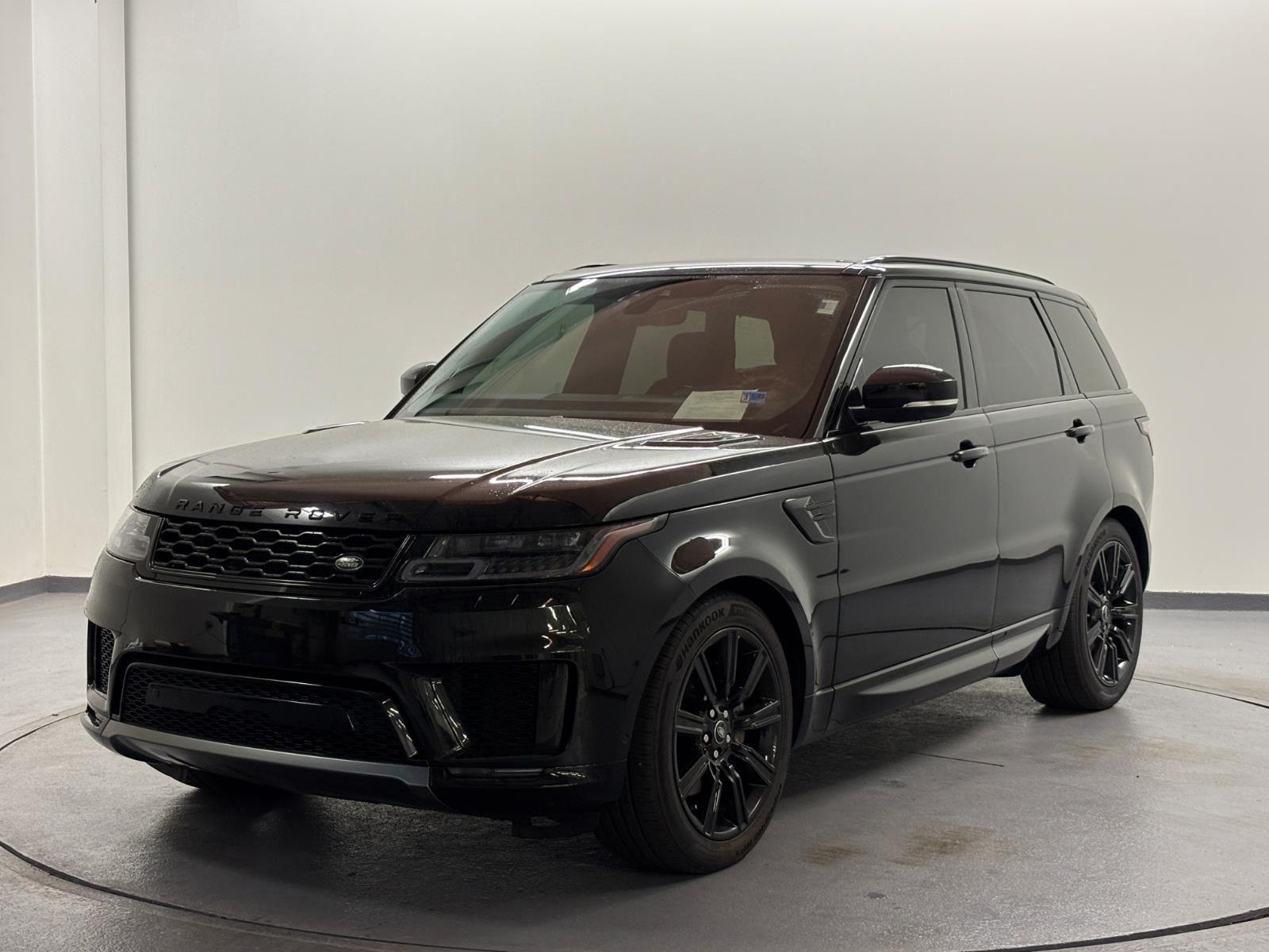 Santorini Black Metallic 2022 Land Rover Range Rover Sport HSE Silver Edition AWD Pickup Truck All-Wheel Drive Automatic