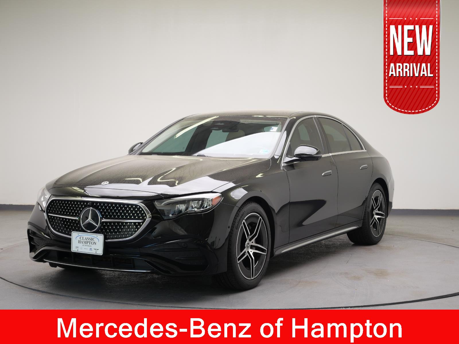 Black 2025 Mercedes-Benz E-Class E 350 RWD Sedan Rear-Wheel Drive Automatic