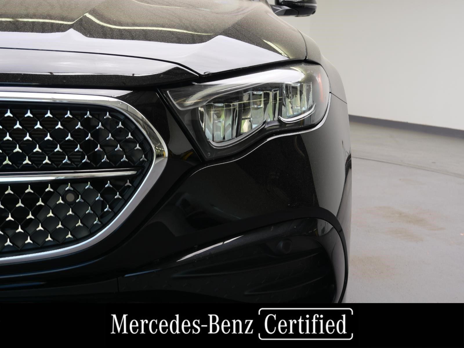 Certified Used 2025 Black Mercedes-Benz E 350 image 3