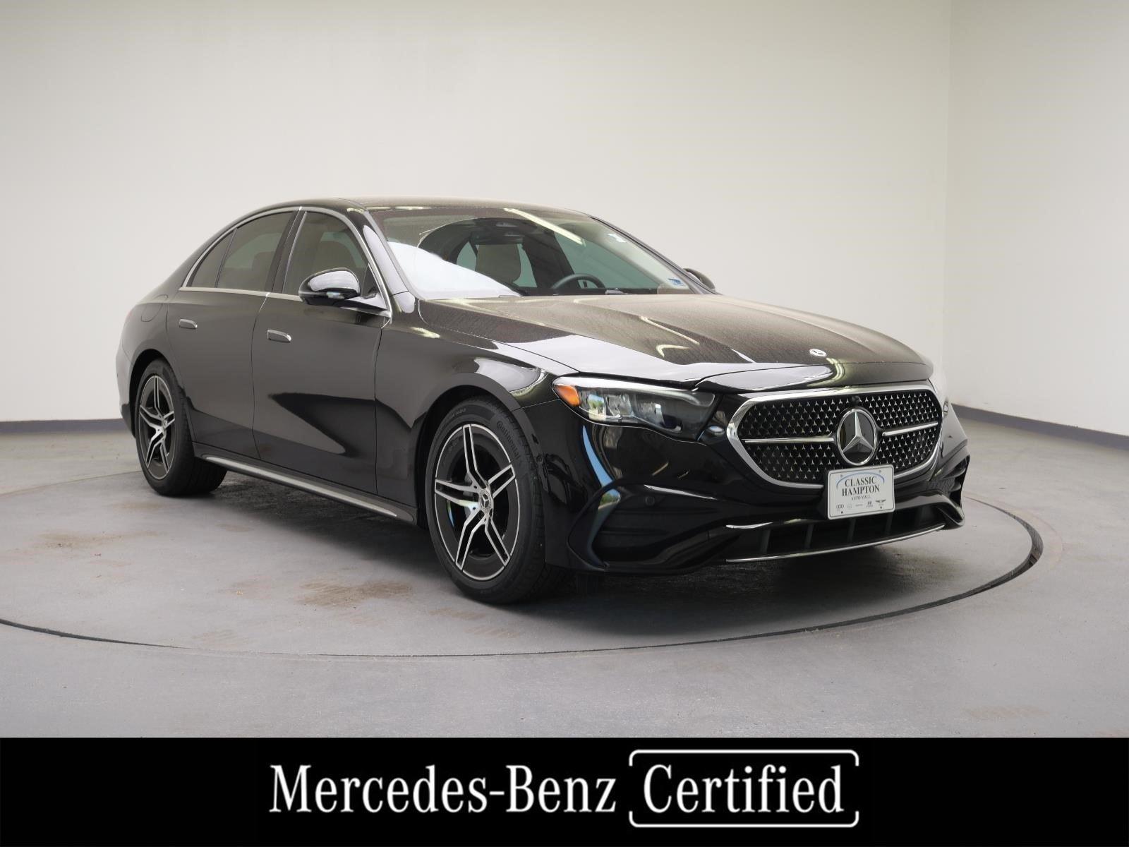 Certified Used 2025 Black Mercedes-Benz E 350 image 4