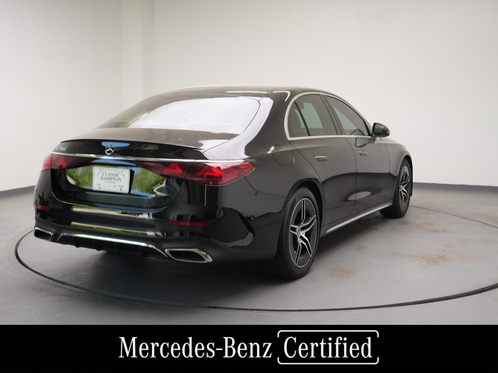 Certified Used 2025 Black Mercedes-Benz E 350 image 6