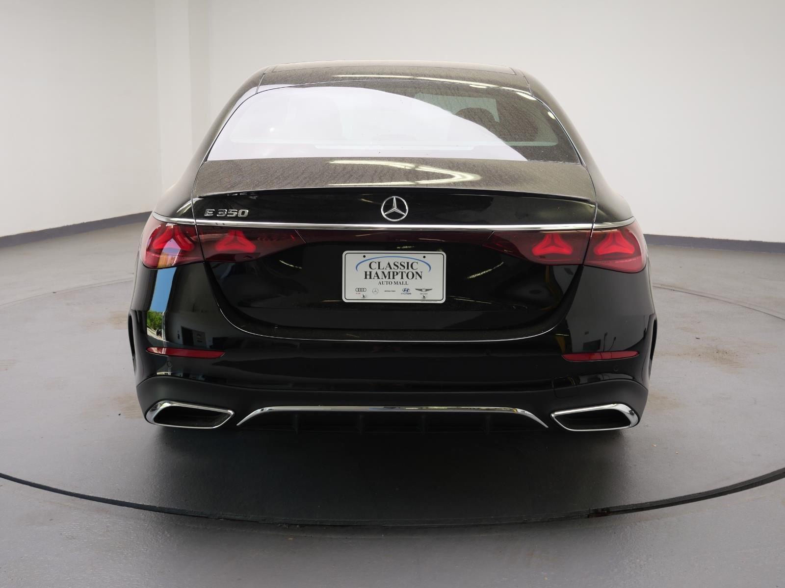 Certified Used 2025 Black Mercedes-Benz E 350 image 8