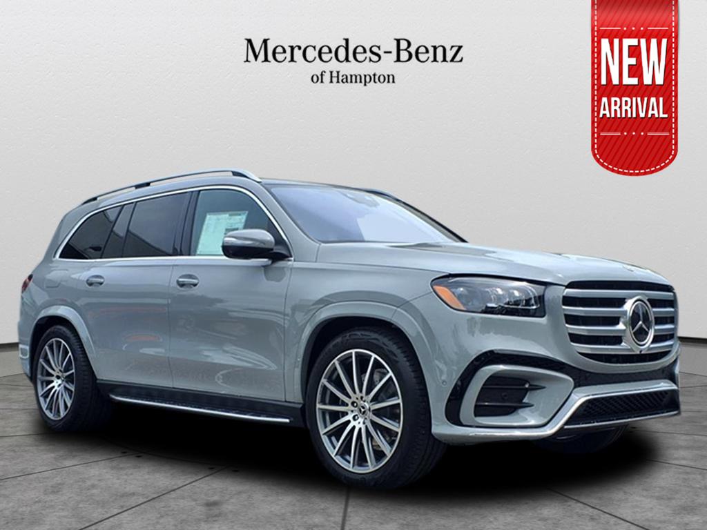 Gray (MANUFAKTUR Alpine Grey) 2025 Mercedes-Benz GLS 450 4MATIC SUV / Crossover All-Wheel Drive Automatic