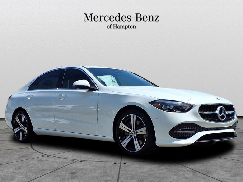 Polar White 2025 Mercedes-Benz C-Class C 300 4MATIC Sedan All-Wheel Drive Automatic