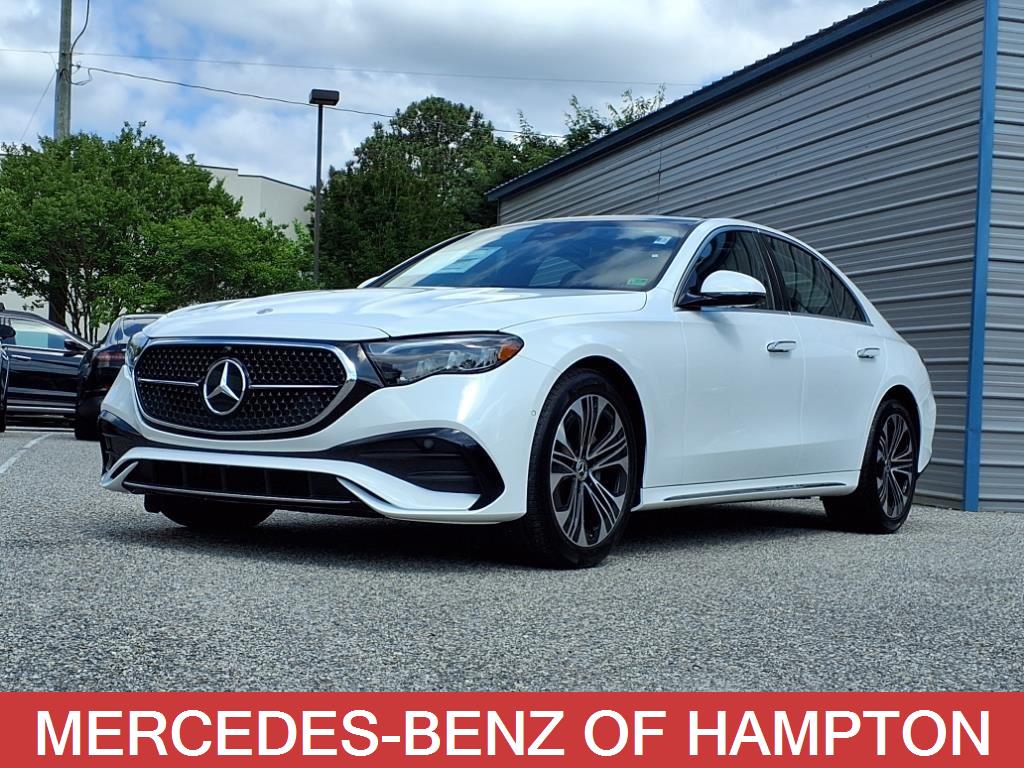Polar White 2025 Mercedes-Benz E-Class Sedan Rear-Wheel Drive Automatic