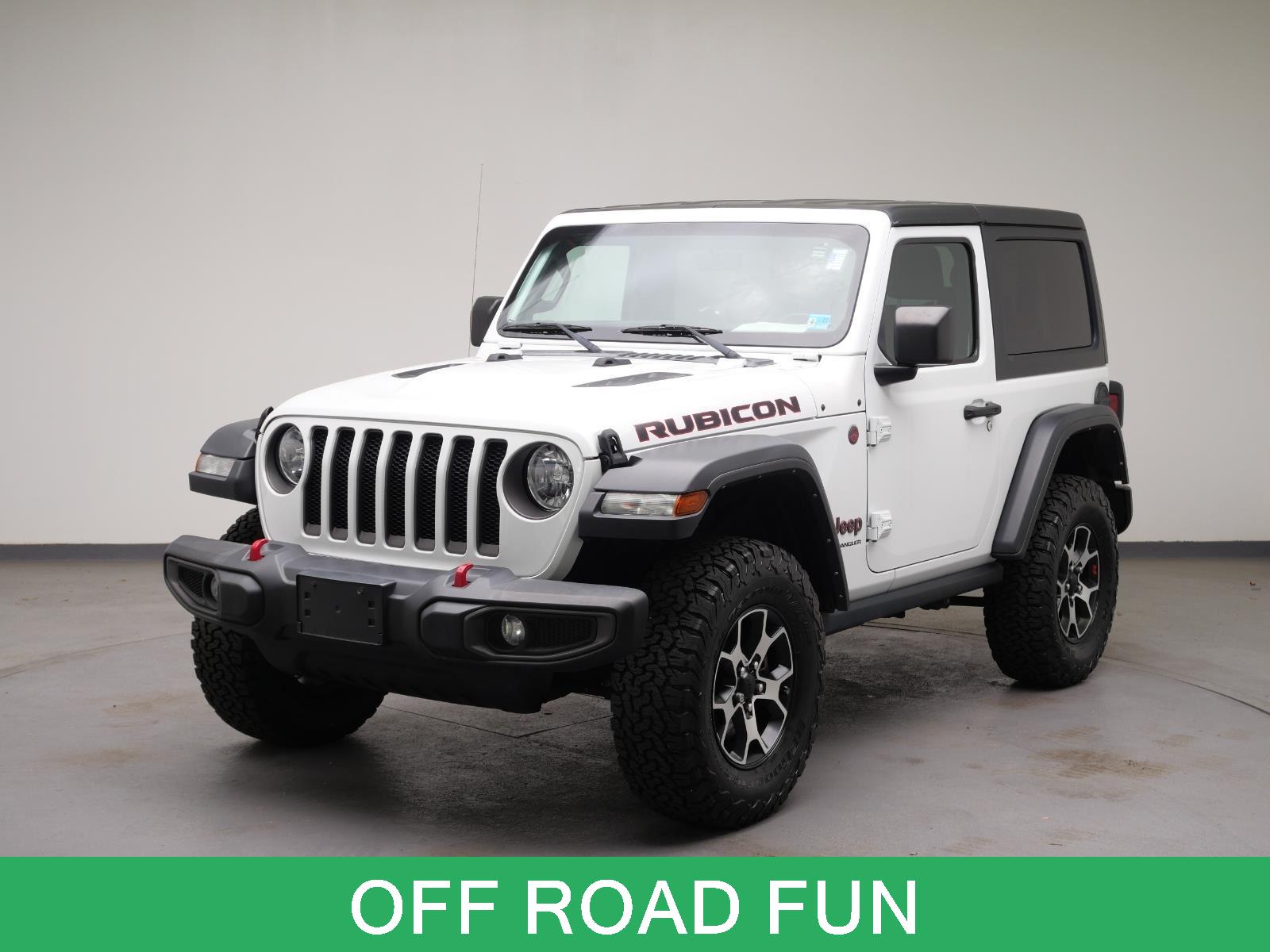 Bright White Clearcoat 2022 Jeep Wrangler Rubicon 4WD SUV / Crossover Four-Wheel Drive 8-Speed Automatic
