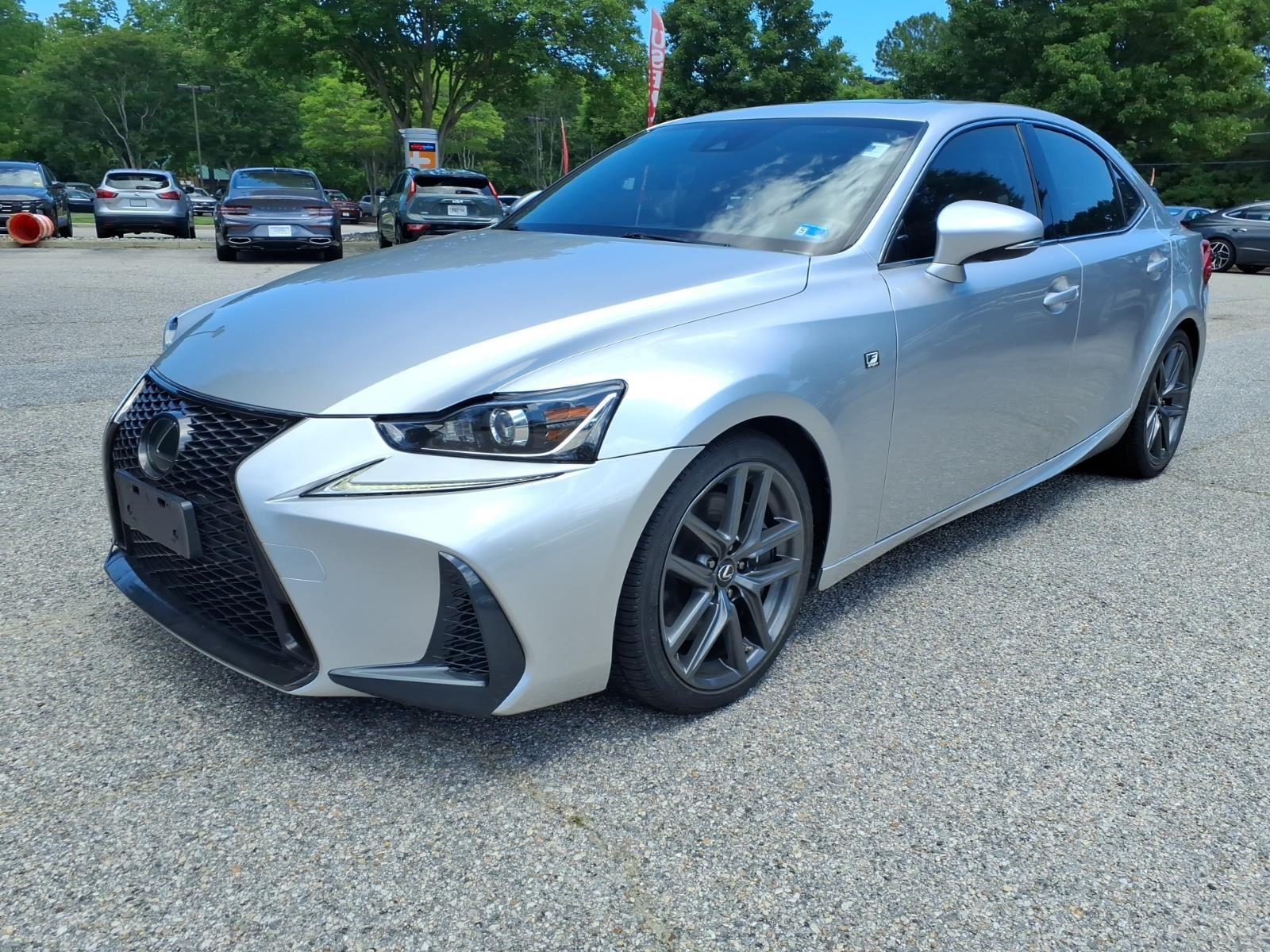 Gray (Liquid Platinum) 2019 Lexus IS Sedan All-Wheel Drive Automatic