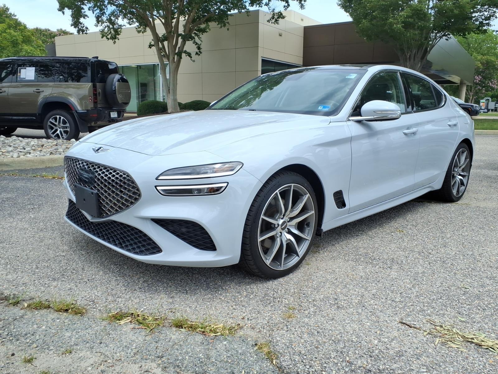 Himalayan Gray 2022 Genesis G70 Sedan Rear-Wheel Drive Automatic