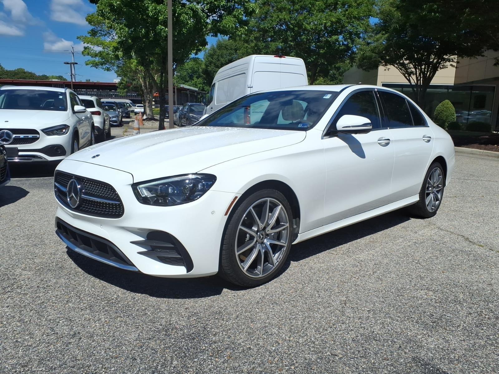 Polar White 2023 Mercedes-Benz E-Class Sedan All-Wheel Drive Automatic