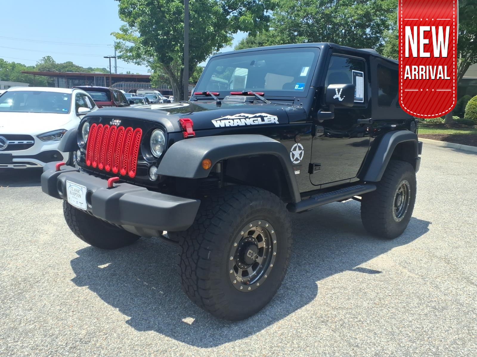 Black Clearcoat 2017 Jeep Wrangler SUV / Crossover Four-Wheel Drive 5-Speed Automatic