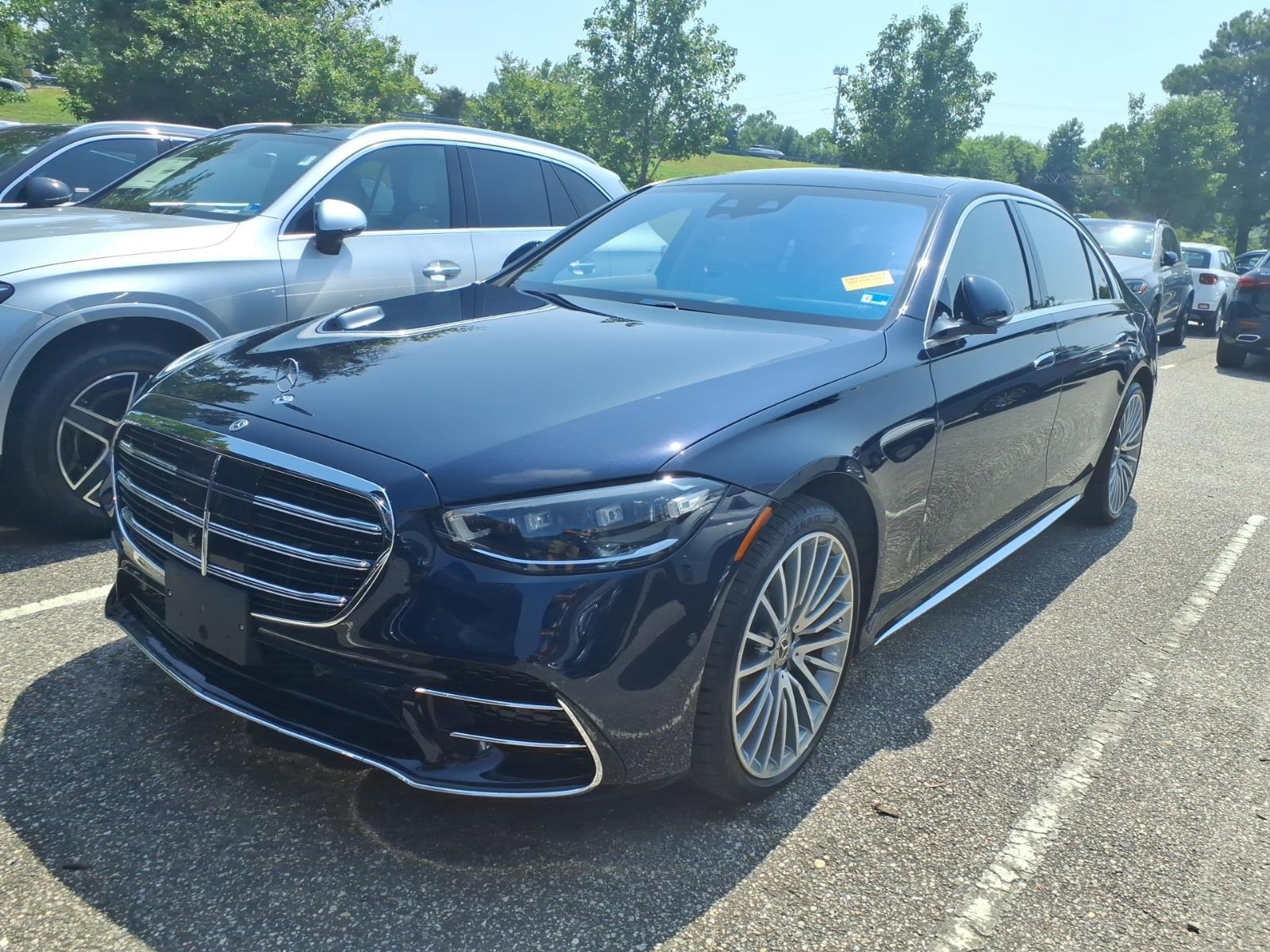 Nautical Blue 2023 Mercedes-Benz S-Class Sedan All-Wheel Drive Automatic