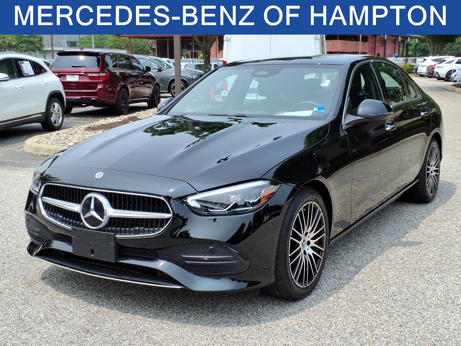 Black 2025 Mercedes-Benz C-Class Sedan All-Wheel Drive Automatic