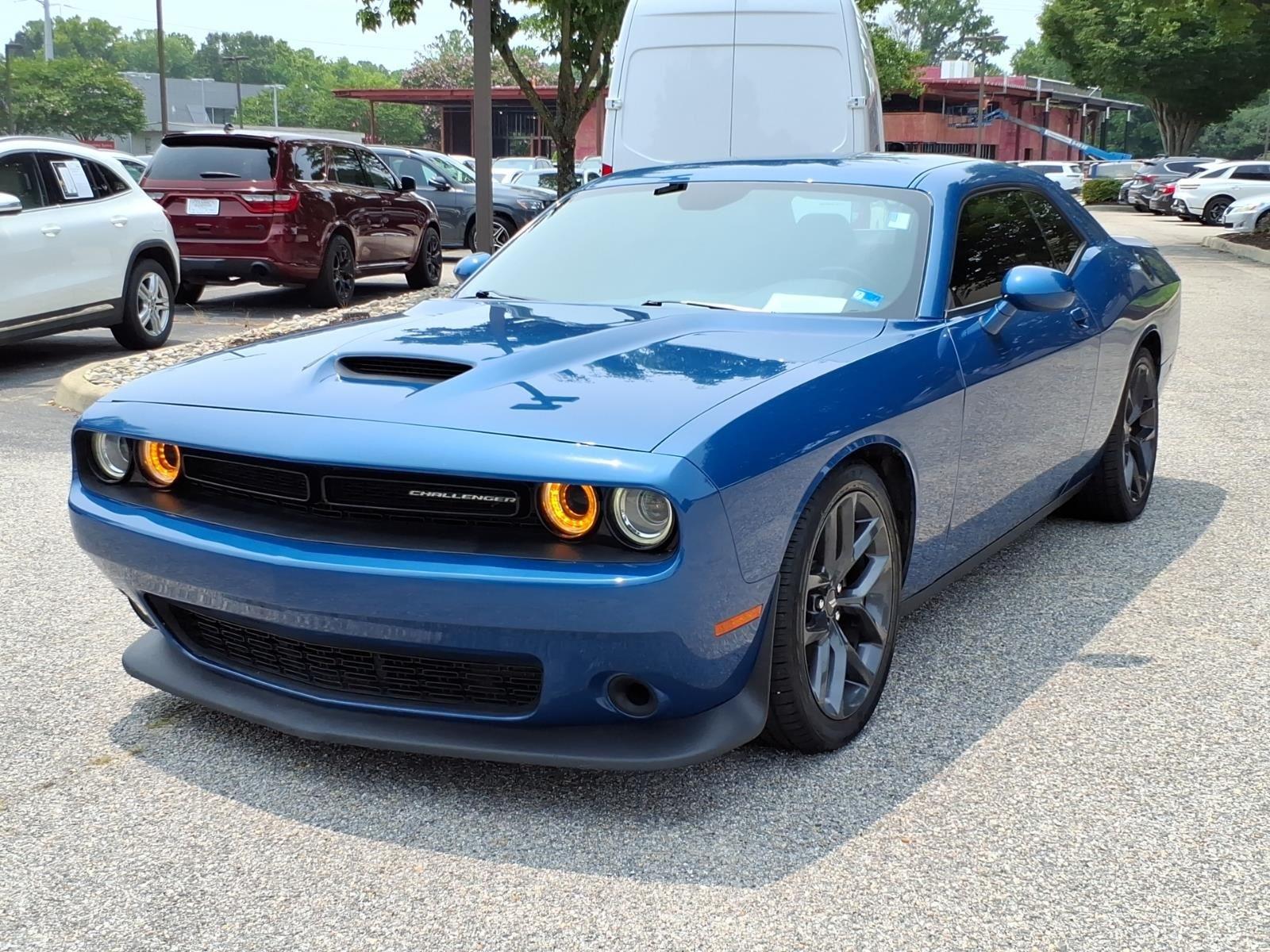 Blue (Frostbite) 2023 Dodge Challenger Coupe Rear-Wheel Drive 8-Speed Automatic