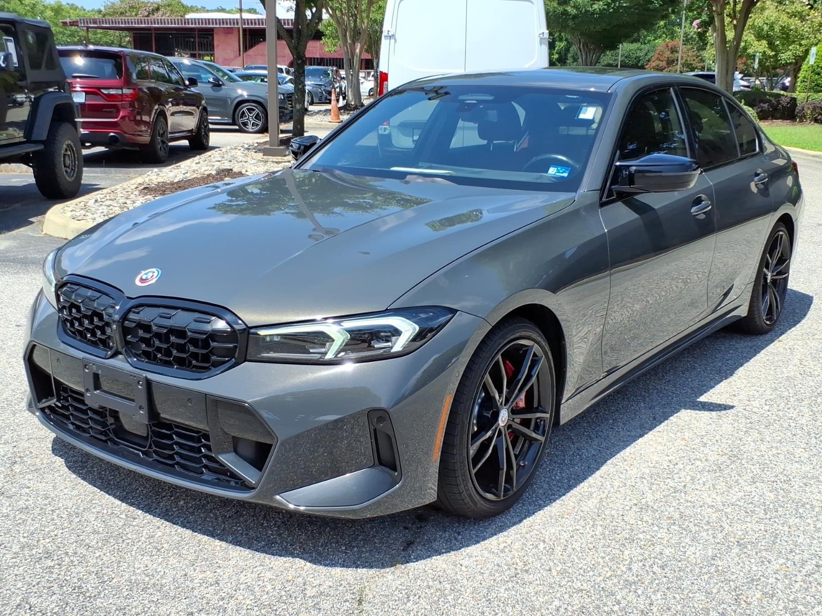 Gray (Individual Dravit Grey Metallic) 2023 BMW 3 Series Sedan All-Wheel Drive Automatic