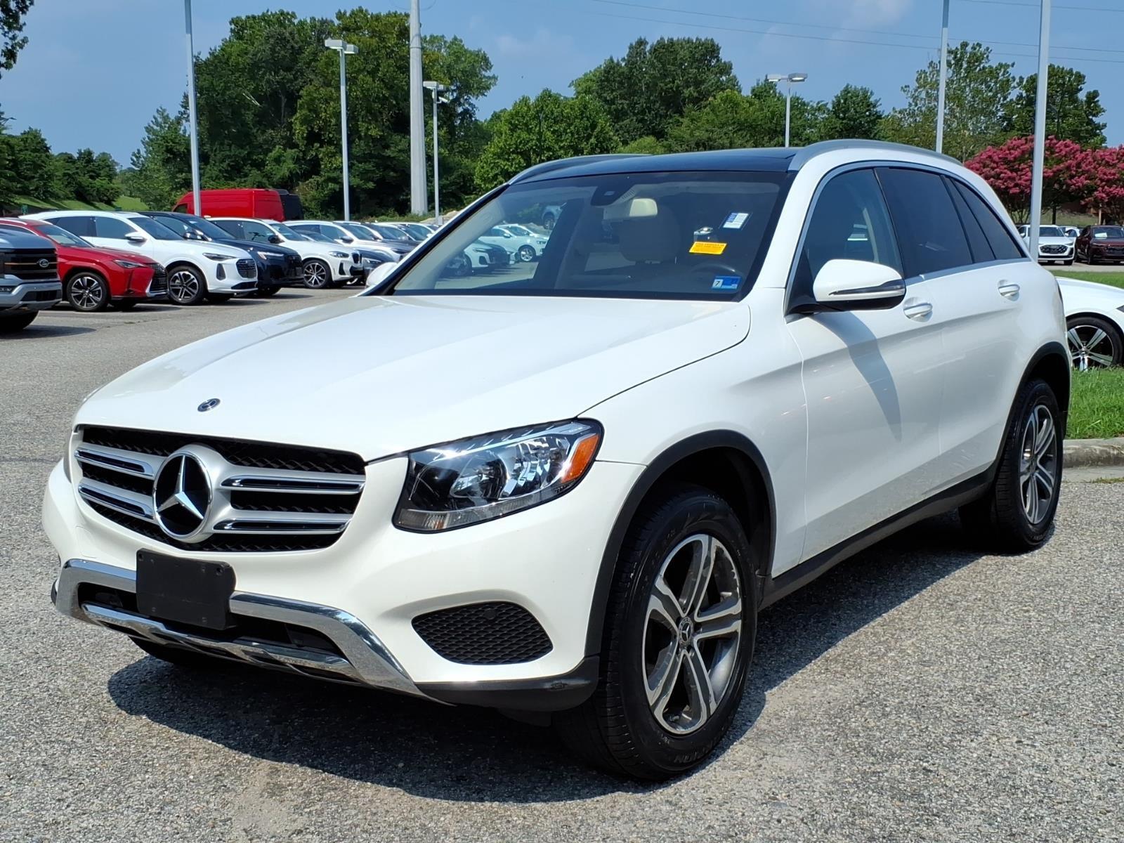 Polar White 2018 Mercedes-Benz GLC SUV / Crossover All-Wheel Drive Automatic