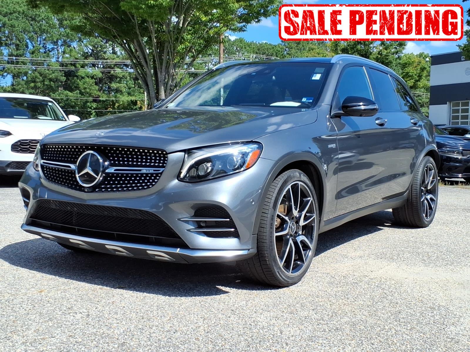 Gray (Selenite Grey Metallic) 2019 Mercedes-Benz GLC SUV / Crossover All-Wheel Drive Automatic