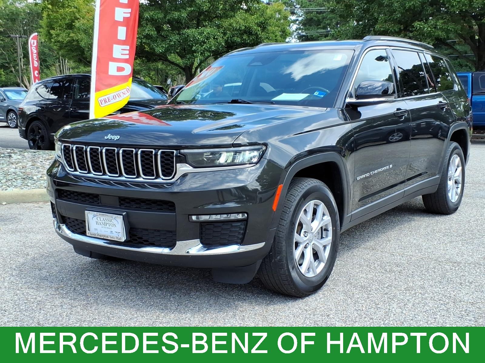 Rocky Mountain Pearlcoat 2021 Jeep Grand Cherokee L SUV / Crossover Four-Wheel Drive 8-Speed Automatic