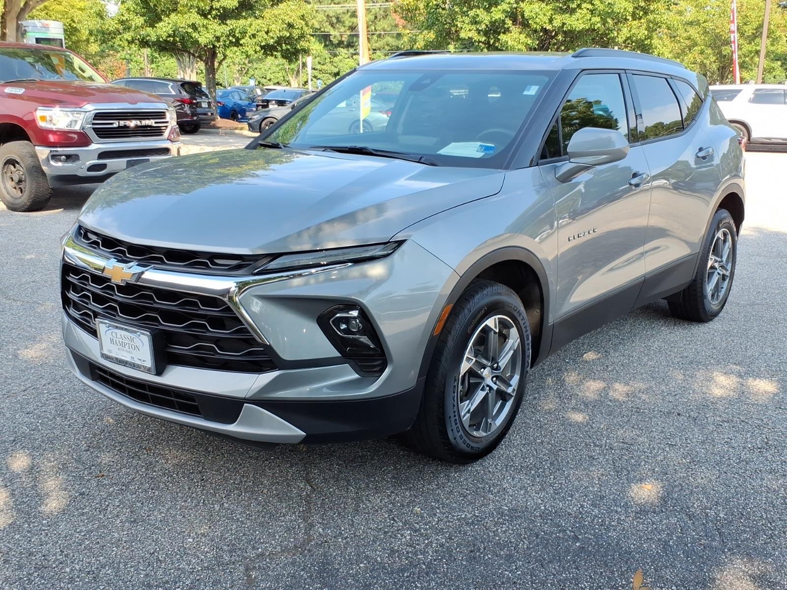 Sterling Gray Metallic 2024 Chevrolet Blazer SUV / Crossover Front-Wheel Drive 9-Speed Automatic