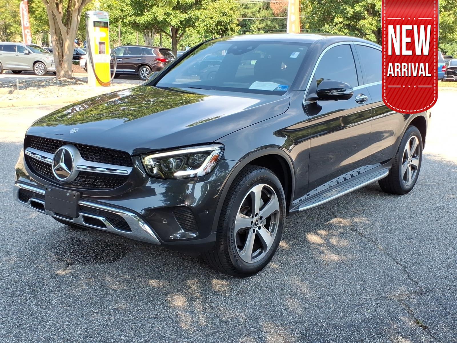 Gray (Graphite Grey Metallic) 2022 Mercedes-Benz GLC SUV / Crossover All-Wheel Drive Automatic