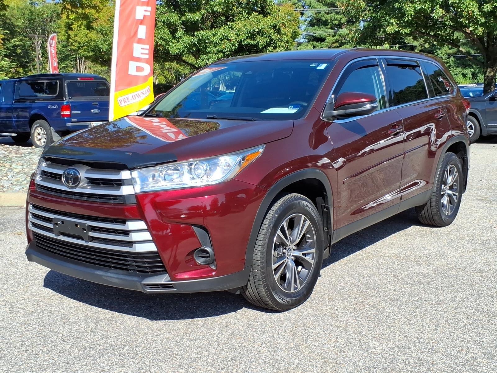 Ooh La La Rouge Mica 2019 Toyota Highlander SUV / Crossover All-Wheel Drive Automatic