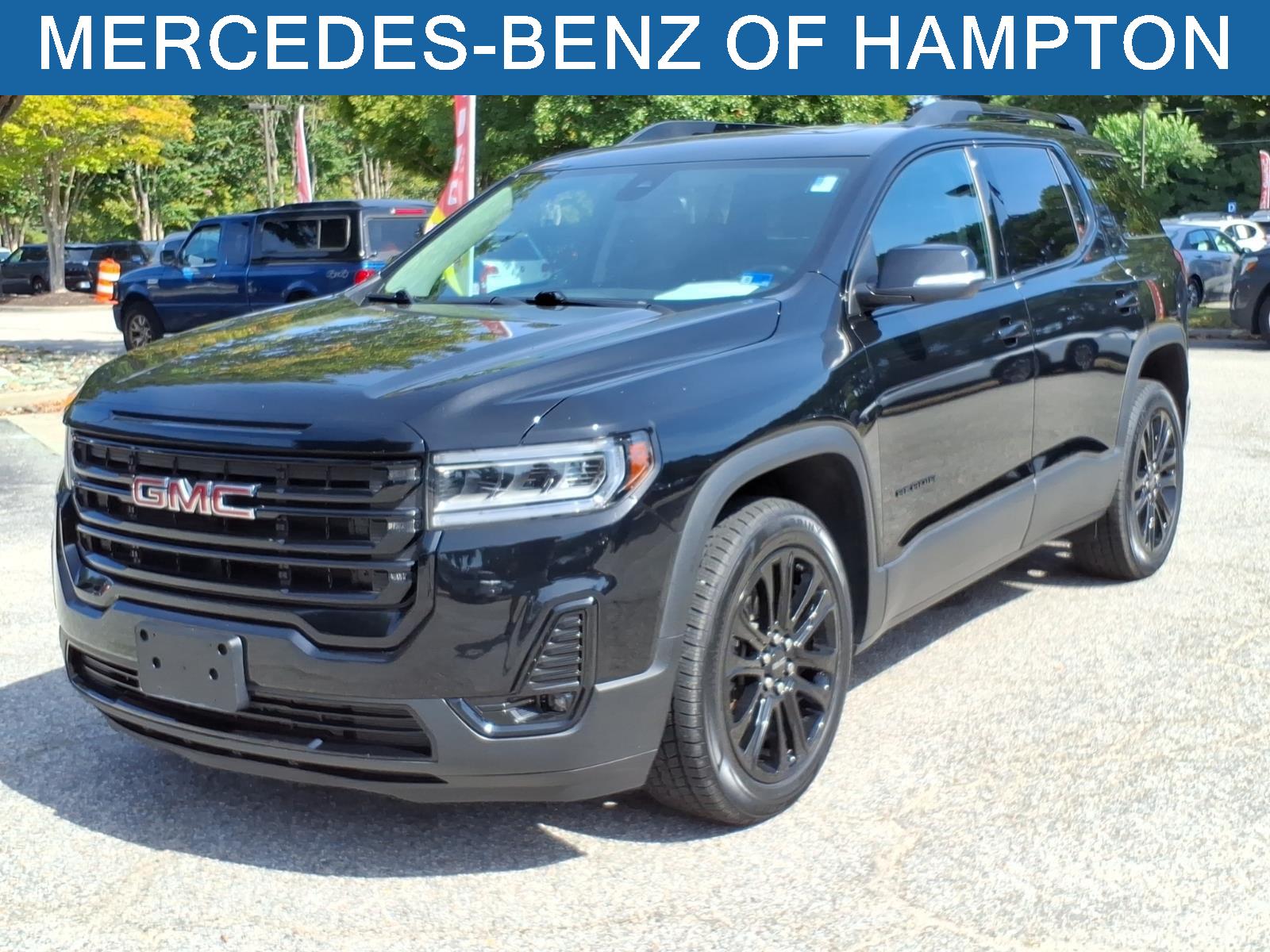 Black (Ebony Twilight Metallic) 2023 GMC Acadia SUV / Crossover Four-Wheel Drive 9-Speed Automatic