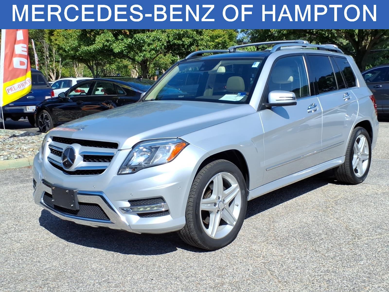Iridium Silver Metallic 2015 Mercedes-Benz GLK SUV / Crossover All-Wheel Drive Automatic