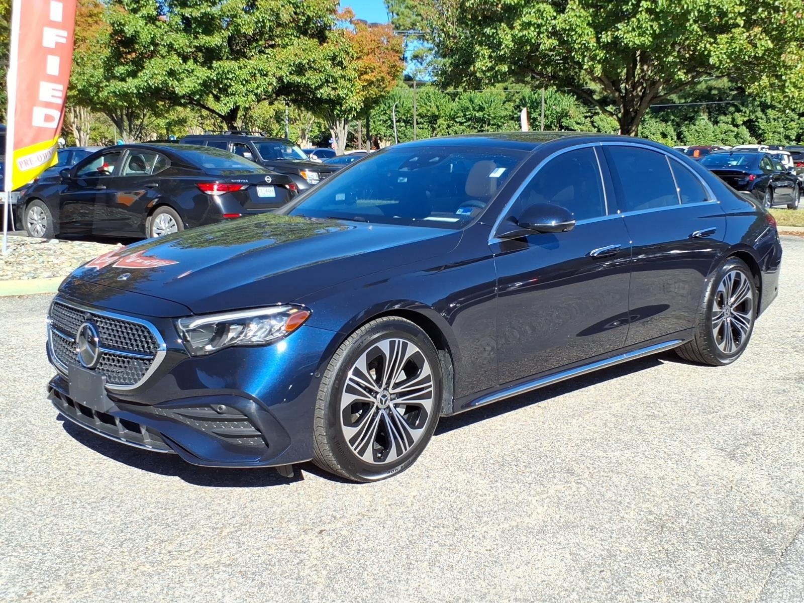 Nautical Blue Metallic 2026 Mercedes-Benz E-Class Sedan All-Wheel Drive Automatic