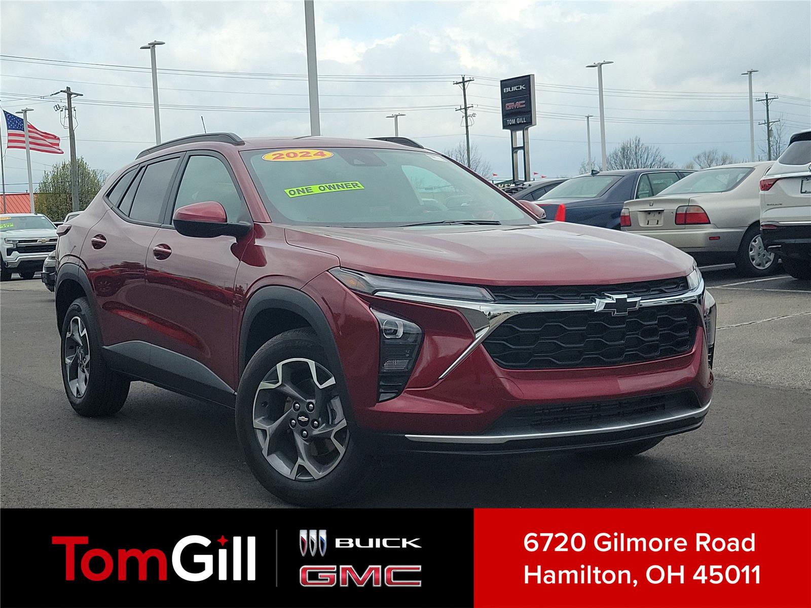 Red (Crimson Metallic) 2024 Chevrolet Trax LT FWD SUV / Crossover Front-Wheel Drive 6-Speed Automatic