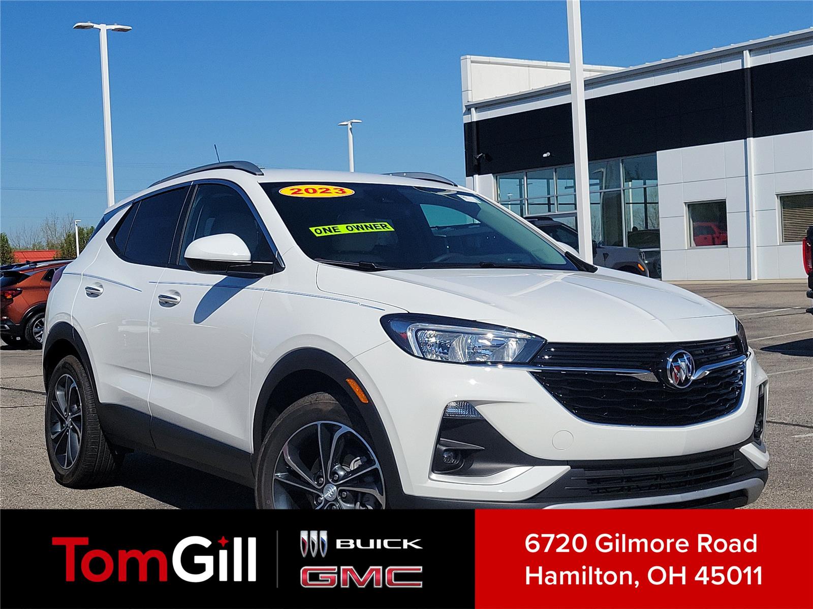 Summit White 2023 Buick Encore GX Select FWD SUV / Crossover Front-Wheel Drive Continuously Variable Transmission