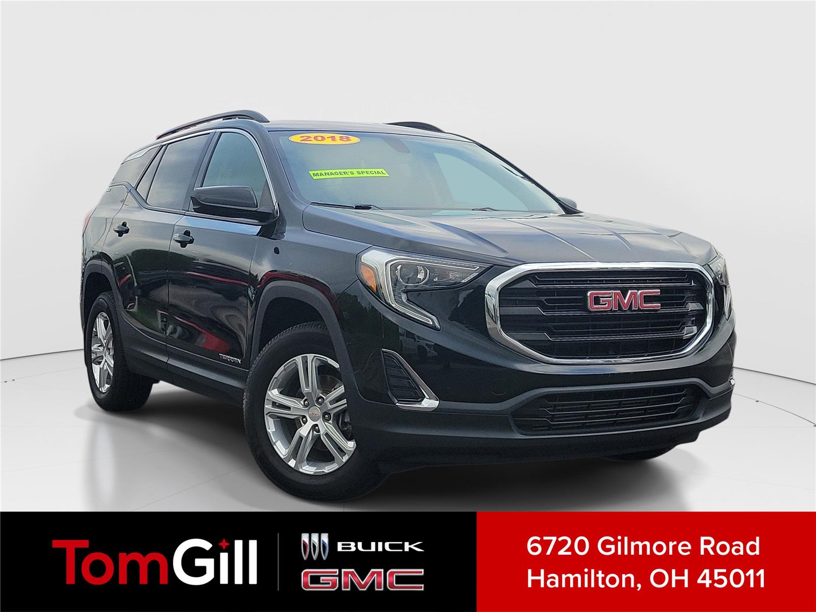 Black (Ebony Twilight Metallic) 2018 GMC Terrain SLE Diesel AWD SUV / Crossover Four-Wheel Drive 6-Speed Automatic