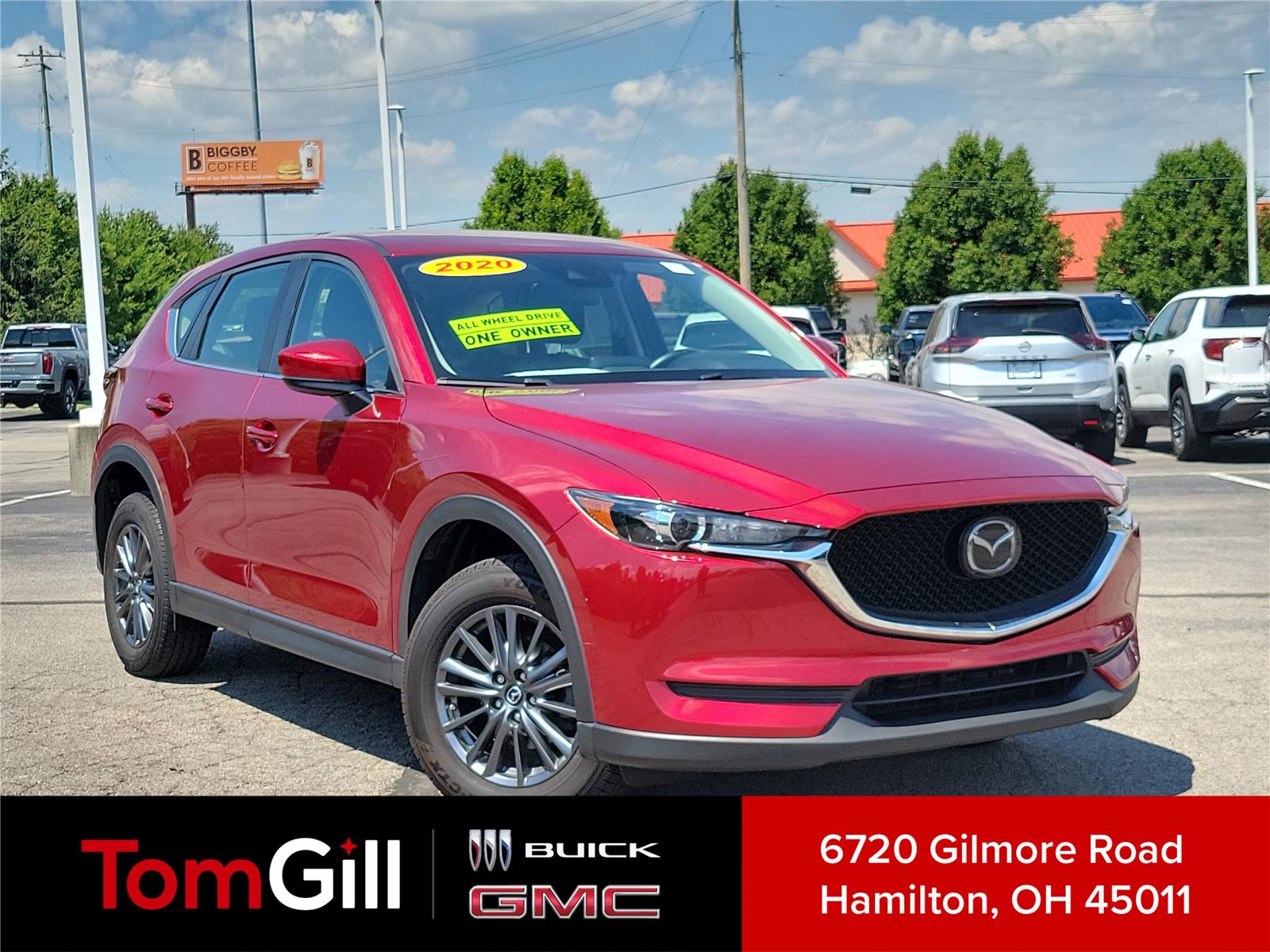 Soul Red Crystal Metallic 2020 Mazda CX-5 Sport AWD SUV / Crossover All-Wheel Drive Automatic