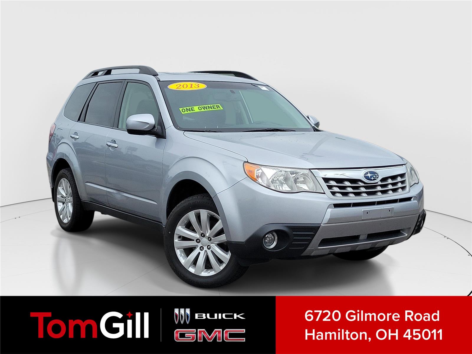 Ice Silver Metallic 2013 Subaru Forester 2.5X Limited SUV / Crossover All-Wheel Drive Automatic