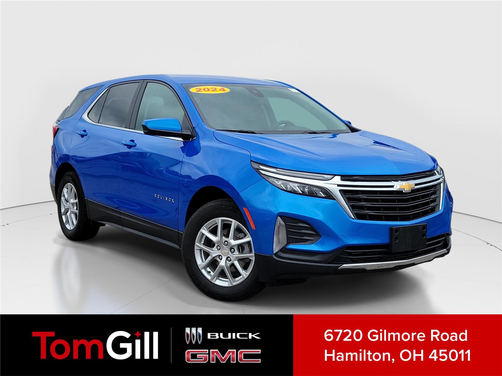 Riptide Blue Metallic 2024 Chevrolet Equinox SUV / Crossover Front-Wheel Drive 6-Speed Automatic Overdrive