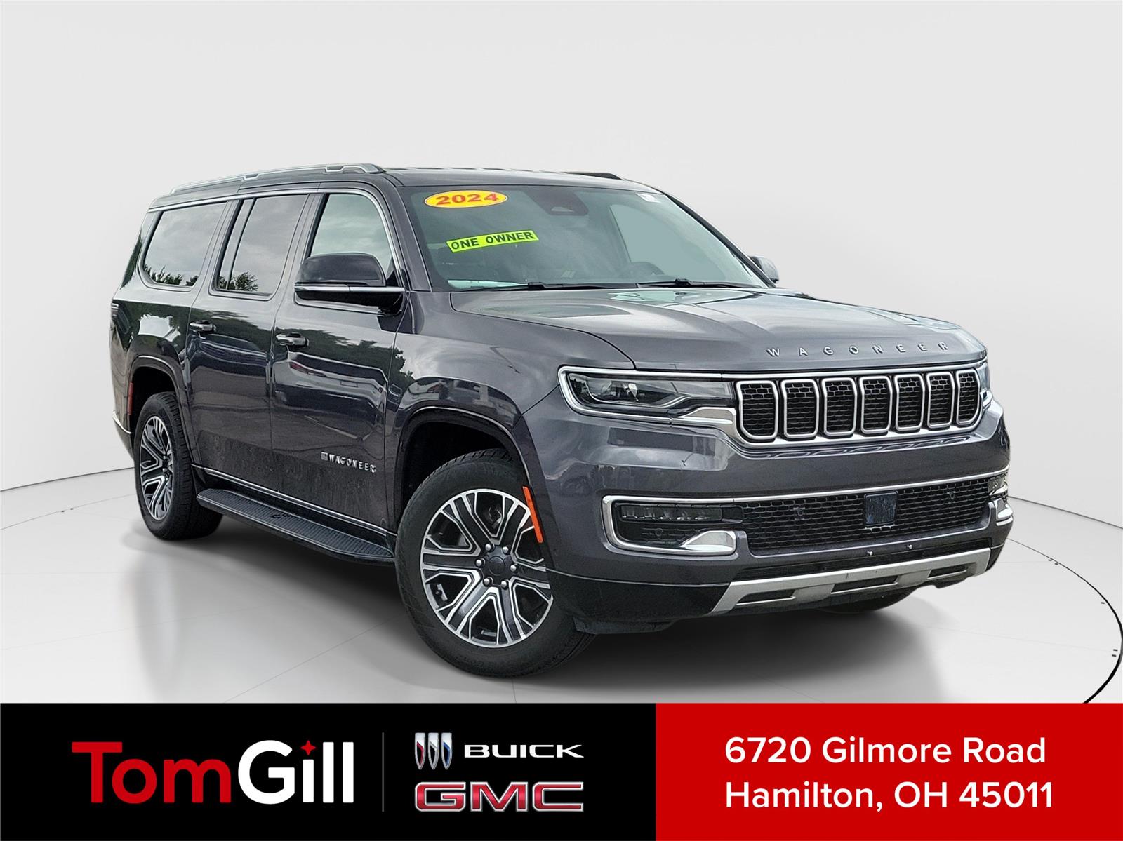 Baltic Gray Metallic Clearcoat 2024 Jeep Wagoneer L SUV / Crossover Four-Wheel Drive 8-Speed Automatic