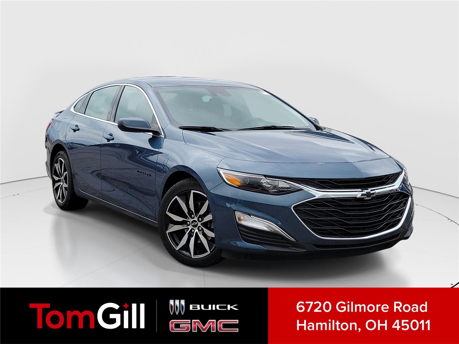 Lakeshore Blue Metallic 2024 Chevrolet Malibu Sedan Front-Wheel Drive Continuously Variable Transmission