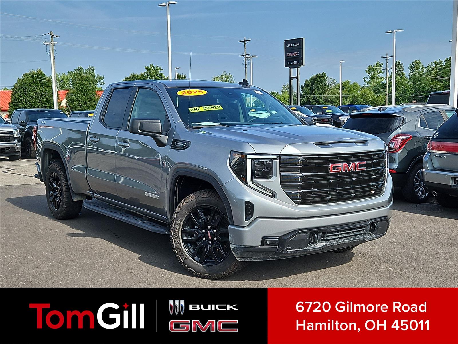 Sterling Metallic 2025 GMC Sierra 1500 Pickup Truck Four-Wheel Drive 8-Speed Automatic