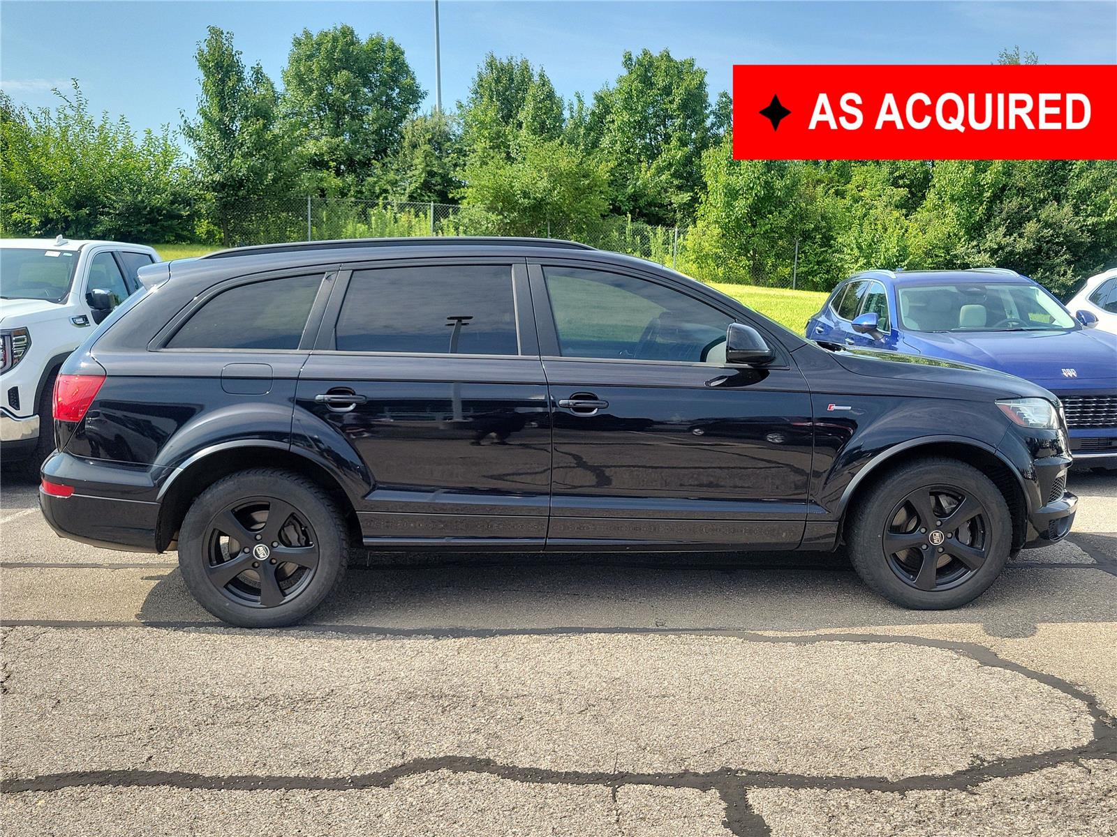 Orca Black Metallic 2012 Audi Q7 SUV / Crossover All-Wheel Drive Automatic
