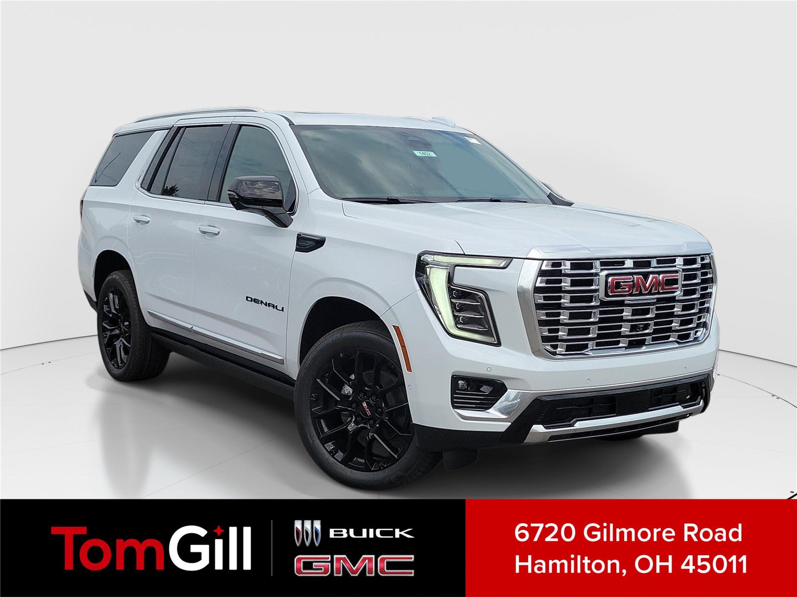 Glacier White Tricoat 2026 GMC Yukon SUV / Crossover Four-Wheel Drive Automatic