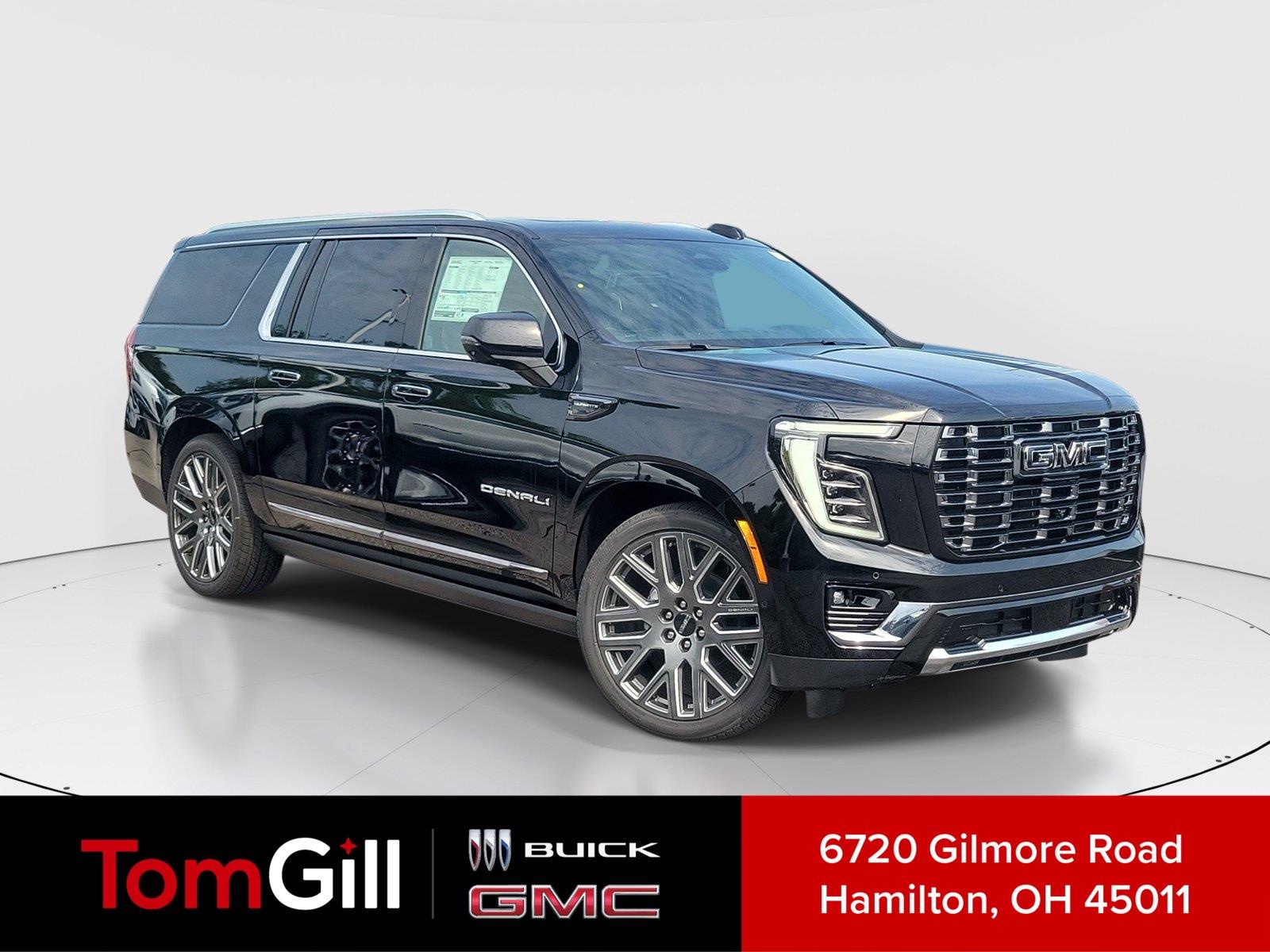 Onyx Black 2026 GMC Yukon XL SUV / Crossover Four-Wheel Drive Automatic