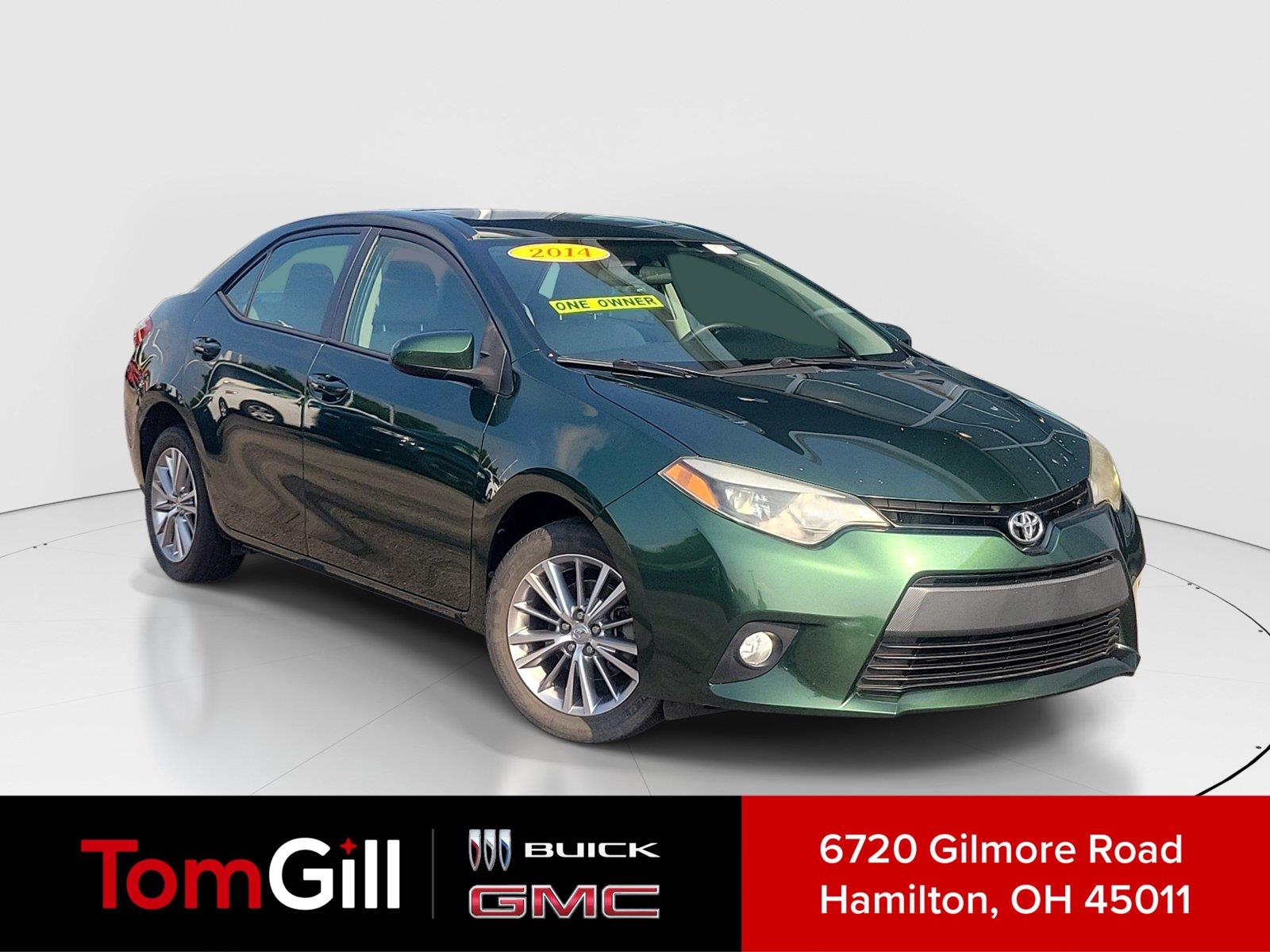 4Evergreen Mica 2014 Toyota Corolla Sedan Front-Wheel Drive Continuously Variable Transmission