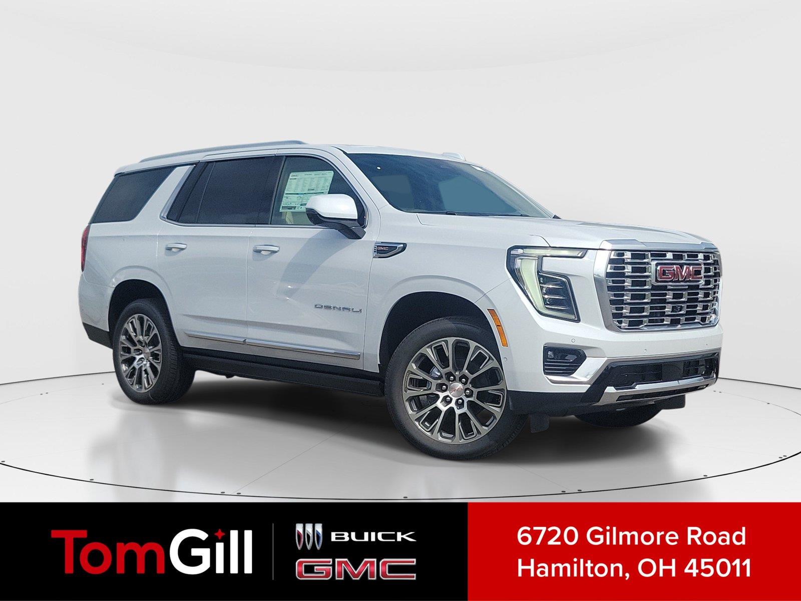 Glacier White Tricoat 2026 GMC Yukon SUV / Crossover Four-Wheel Drive Automatic