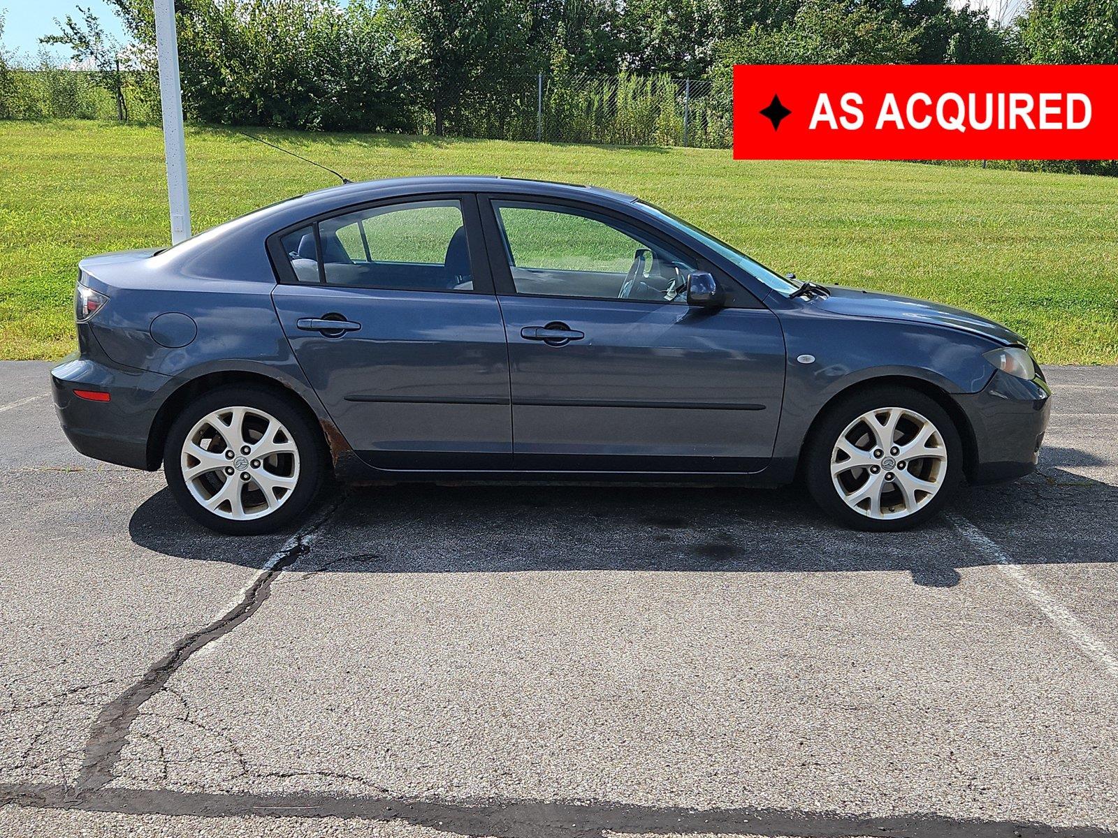 Metropolitan Gray Mica 2008 Mazda MAZDA3 Sedan Front-Wheel Drive Manual