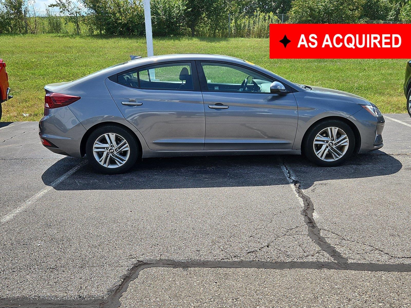 Machine Gray 2019 Hyundai Elantra Sedan Front-Wheel Drive Automatic