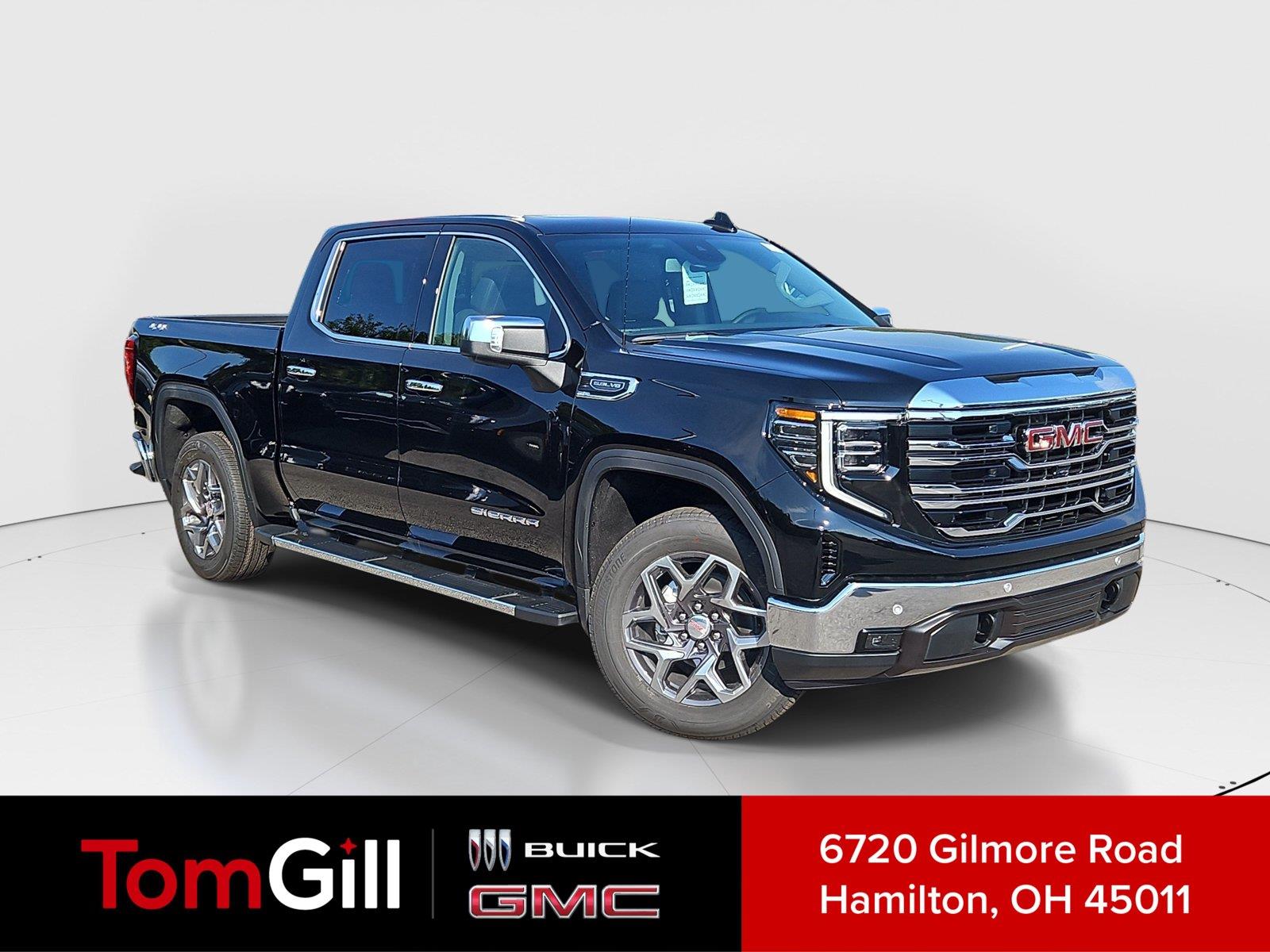 Onyx Black 2026 GMC Sierra 1500 Pickup Truck Four-Wheel Drive Automatic