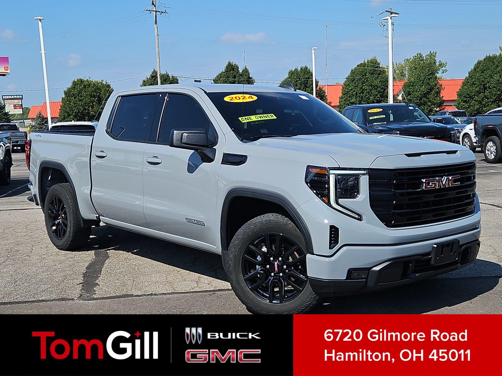 Thunderstorm Gray 2024 GMC Sierra 1500 Pickup Truck Four-Wheel Drive 8-Speed Automatic