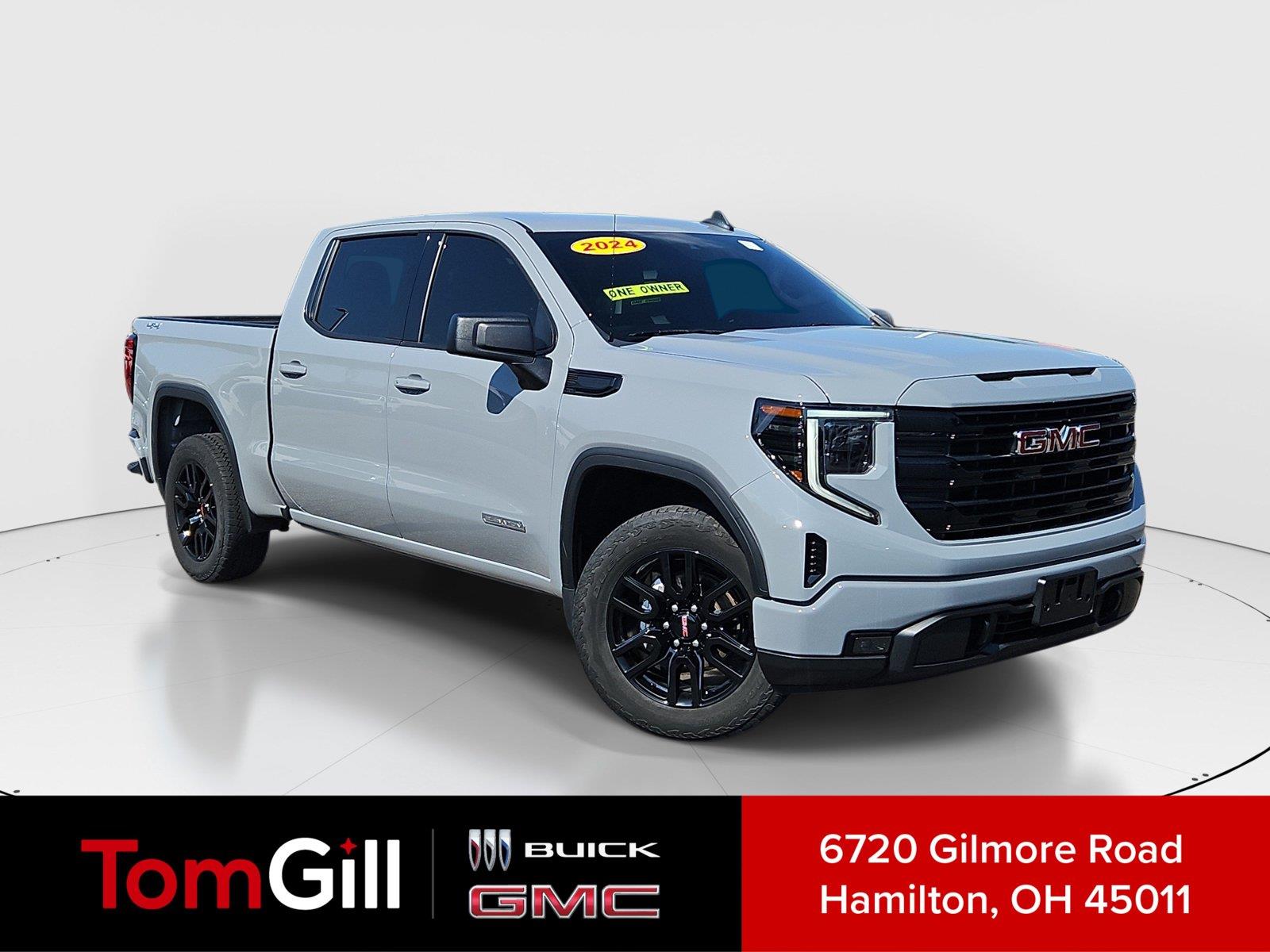 Thunderstorm Gray 2024 GMC Sierra 1500 Pickup Truck Four-Wheel Drive 8-Speed Automatic
